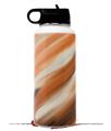 Skin Wrap Decal compatible with Hydro Flask Wide Mouth Bottle 32oz Paint Blend Orange (BOTTLE NOT INCLUDED)