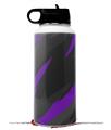 Skin Wrap Decal compatible with Hydro Flask Wide Mouth Bottle 32oz Jagged Camo Purple (BOTTLE NOT INCLUDED)
