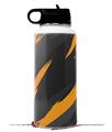 Skin Wrap Decal compatible with Hydro Flask Wide Mouth Bottle 32oz Jagged Camo Orange (BOTTLE NOT INCLUDED)