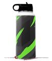 Skin Wrap Decal compatible with Hydro Flask Wide Mouth Bottle 32oz Jagged Camo Neon Green (BOTTLE NOT INCLUDED)