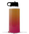 Skin Wrap Decal compatible with Hydro Flask Wide Mouth Bottle 32oz Faded Dots Hot Pink Orange (BOTTLE NOT INCLUDED)