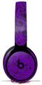 WraptorSkinz Skin Skin Decal Wrap works with Beats Solo Pro (Original) Headphones Folder Doodles Purple Skin Only BEATS NOT INCLUDED