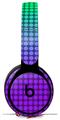 WraptorSkinz Skin Skin Decal Wrap works with Beats Solo Pro (Original) Headphones Faded Dots Purple Green Skin Only BEATS NOT INCLUDED