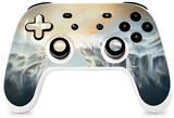 Skin Decal Wrap works with Original Google Stadia Controller Ice Land Skin Only CONTROLLER NOT INCLUDED