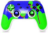 Skin Decal Wrap works with Original Google Stadia Controller Drip Blue Green Red Skin Only CONTROLLER NOT INCLUDED