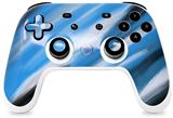 Skin Decal Wrap works with Original Google Stadia Controller Paint Blend Blue Skin Only CONTROLLER NOT INCLUDED