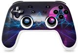 Skin Decal Wrap works with Original Google Stadia Controller Synth Mountains Skin Only CONTROLLER NOT INCLUDED