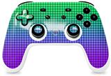 Skin Decal Wrap works with Original Google Stadia Controller Faded Dots Purple Green Skin Only CONTROLLER NOT INCLUDED