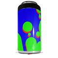WraptorSkinz Skin Decal Wrap compatible with Yeti 16oz Tall Colster Can Cooler Insulator Drip Blue Green Red (COOLER NOT INCLUDED)