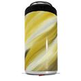 WraptorSkinz Skin Decal Wrap compatible with Yeti 16oz Tall Colster Can Cooler Insulator Paint Blend Yellow (COOLER NOT INCLUDED)