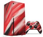 WraptorSkinz Skin Wrap compatible with the 2020 XBOX Series X Console and Controller Paint Blend Red (XBOX NOT INCLUDED)
