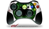 XBOX 360 Wireless Controller Decal Style Skin - Eyeball Green Dark (CONTROLLER NOT INCLUDED)