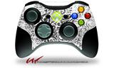 XBOX 360 Wireless Controller Decal Style Skin - Folder Doodles White (CONTROLLER NOT INCLUDED)