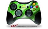 XBOX 360 Wireless Controller Decal Style Skin - Paint Blend Green (CONTROLLER NOT INCLUDED)