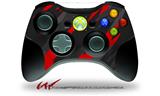 XBOX 360 Wireless Controller Decal Style Skin - Jagged Camo Red (CONTROLLER NOT INCLUDED)