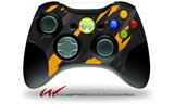 XBOX 360 Wireless Controller Decal Style Skin - Jagged Camo Orange (CONTROLLER NOT INCLUDED)