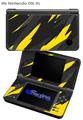 Jagged Camo Yellow - Decal Style Skin fits Nintendo DSi XL (DSi SOLD SEPARATELY)