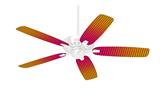 Faded Dots Hot Pink Orange - Ceiling Fan Skin Kit fits most 42 inch fans (FAN and BLADES SOLD SEPARATELY)