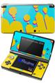 Drip Yellow Teal Pink - Decal Style Skin fits Nintendo 3DS (3DS SOLD SEPARATELY)