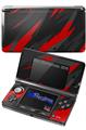 Jagged Camo Red - Decal Style Skin fits Nintendo 3DS (3DS SOLD SEPARATELY)