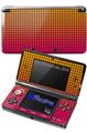 Faded Dots Hot Pink Orange - Decal Style Skin fits Nintendo 3DS (3DS SOLD SEPARATELY)