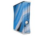 Paint Blend Blue Decal Style Skin for XBOX 360 Slim Vertical