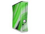 Paint Blend Green Decal Style Skin for XBOX 360 Slim Vertical