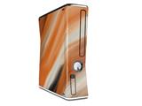 Paint Blend Orange Decal Style Skin for XBOX 360 Slim Vertical