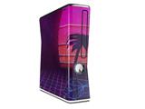 Synth Beach Decal Style Skin for XBOX 360 Slim Vertical
