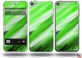 Paint Blend Green Decal Style Vinyl Skin - fits Apple iPod Touch 5G (IPOD NOT INCLUDED)