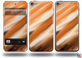 Paint Blend Orange Decal Style Vinyl Skin - fits Apple iPod Touch 5G (IPOD NOT INCLUDED)