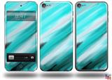 Paint Blend Teal Decal Style Vinyl Skin - fits Apple iPod Touch 5G (IPOD NOT INCLUDED)