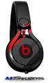 WraptorSkinz Skin Decal Wrap compatible with Beats Mixr Headphones Jagged Camo Red Skin Only (HEADPHONES NOT INCLUDED)