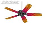 Faded Dots Hot Pink Orange - Ceiling Fan Skin Kit fits most 52 inch fans (FAN and BLADES SOLD SEPARATELY)